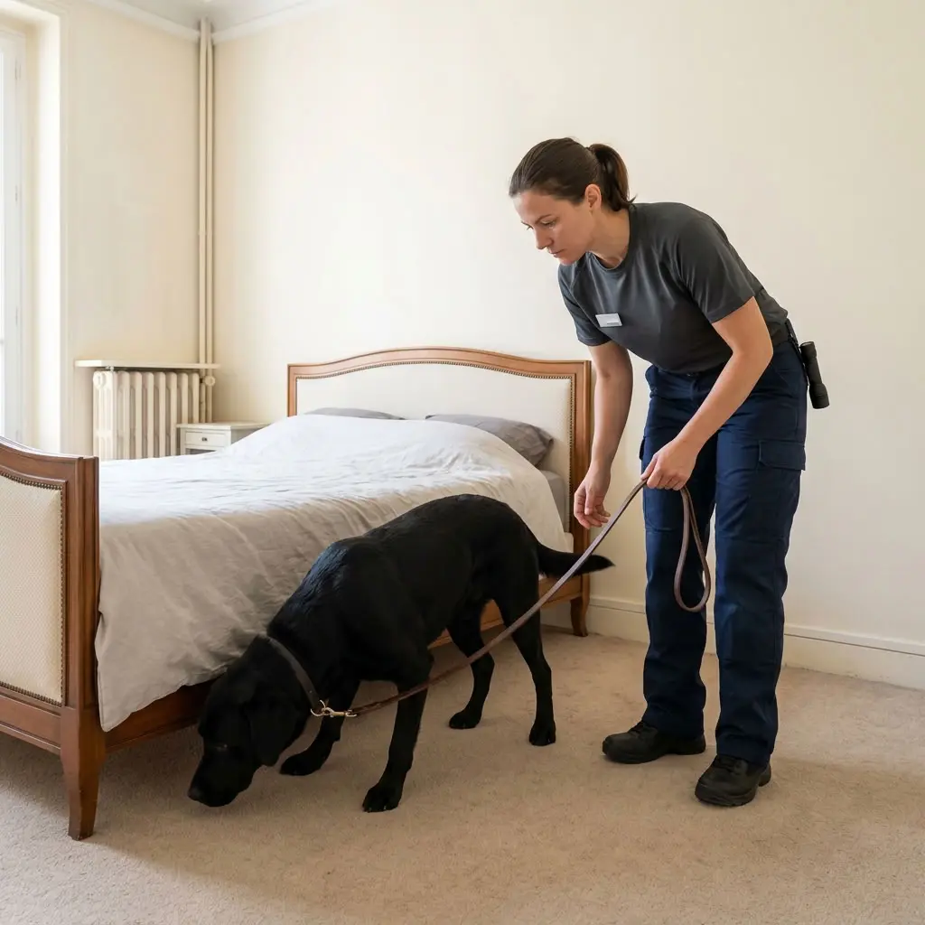 Notre approche de détection canine à Paris 9