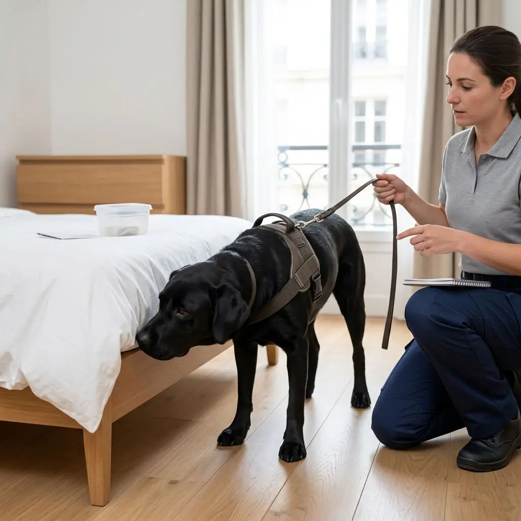 Détection canine punaise de lit Paris 9 (75009)