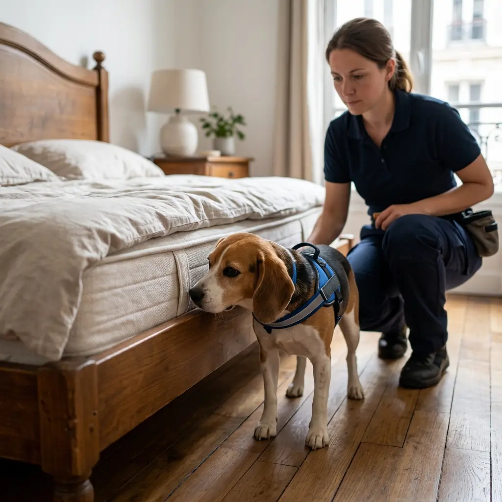 Détection canine punaise de lit Paris 10 (75010)