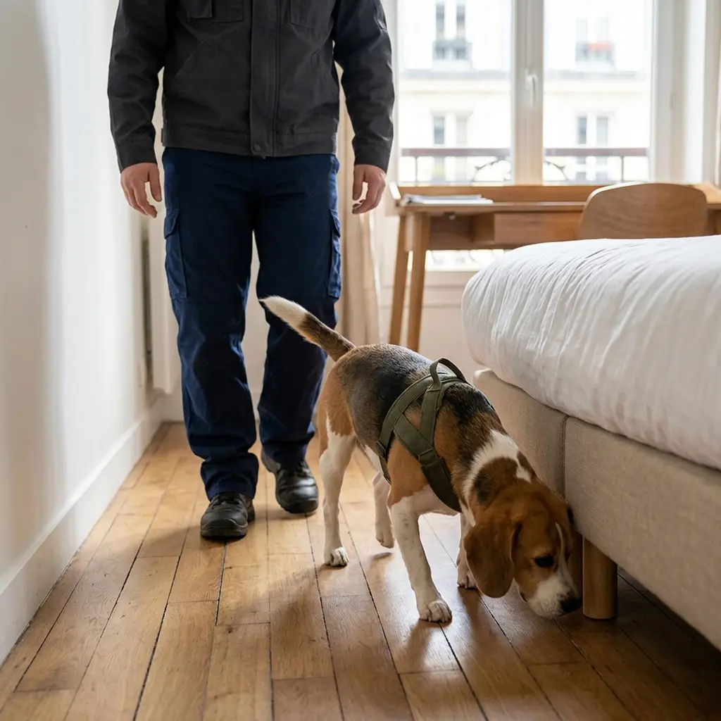 Détection canine punaise de lit Paris 12 (75012)