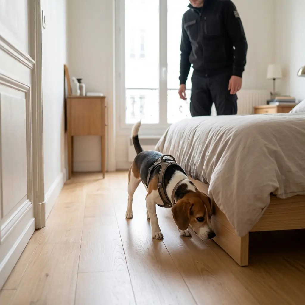 Pourquoi choisir notre détection canine à Paris 14