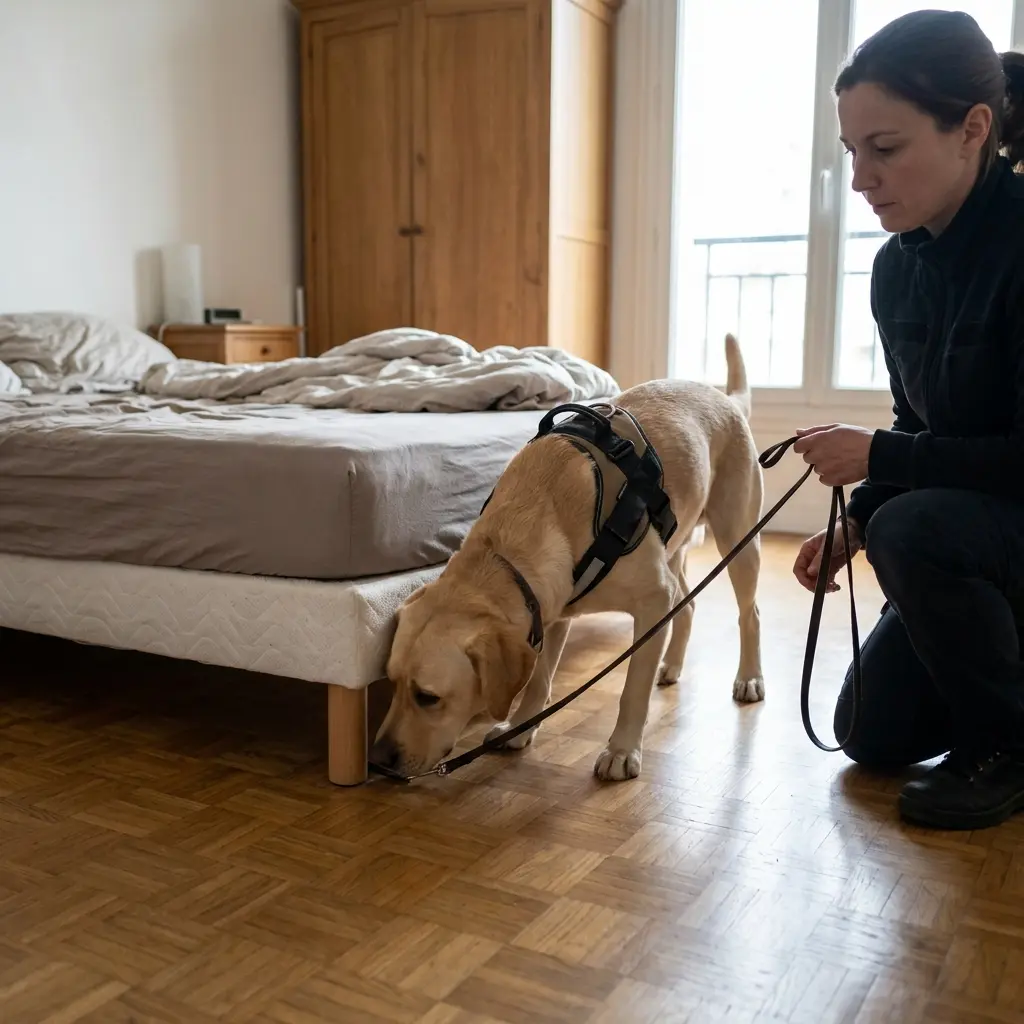 Détection canine punaise de lit Paris 15 (75015)