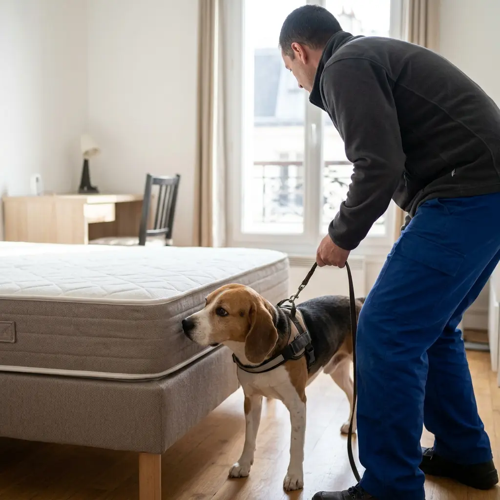Comment se déroule la détection canine à Paris 20e ?