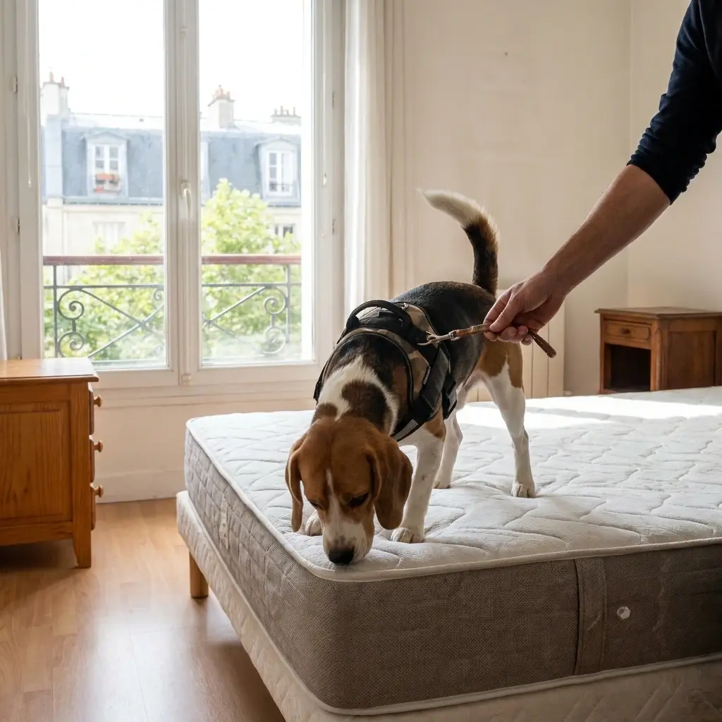 Comment se déroule la détection canine à La Rochette ?