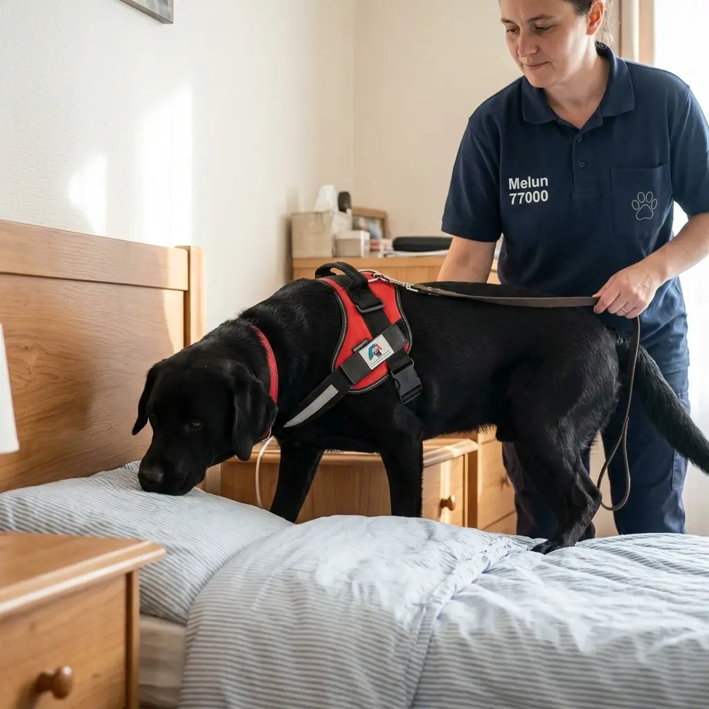 Détection canine punaise de lit Melun (77000)