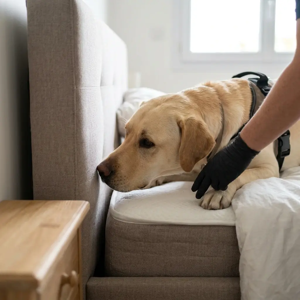 Un protocole de recherche canine rigoureux et efficace