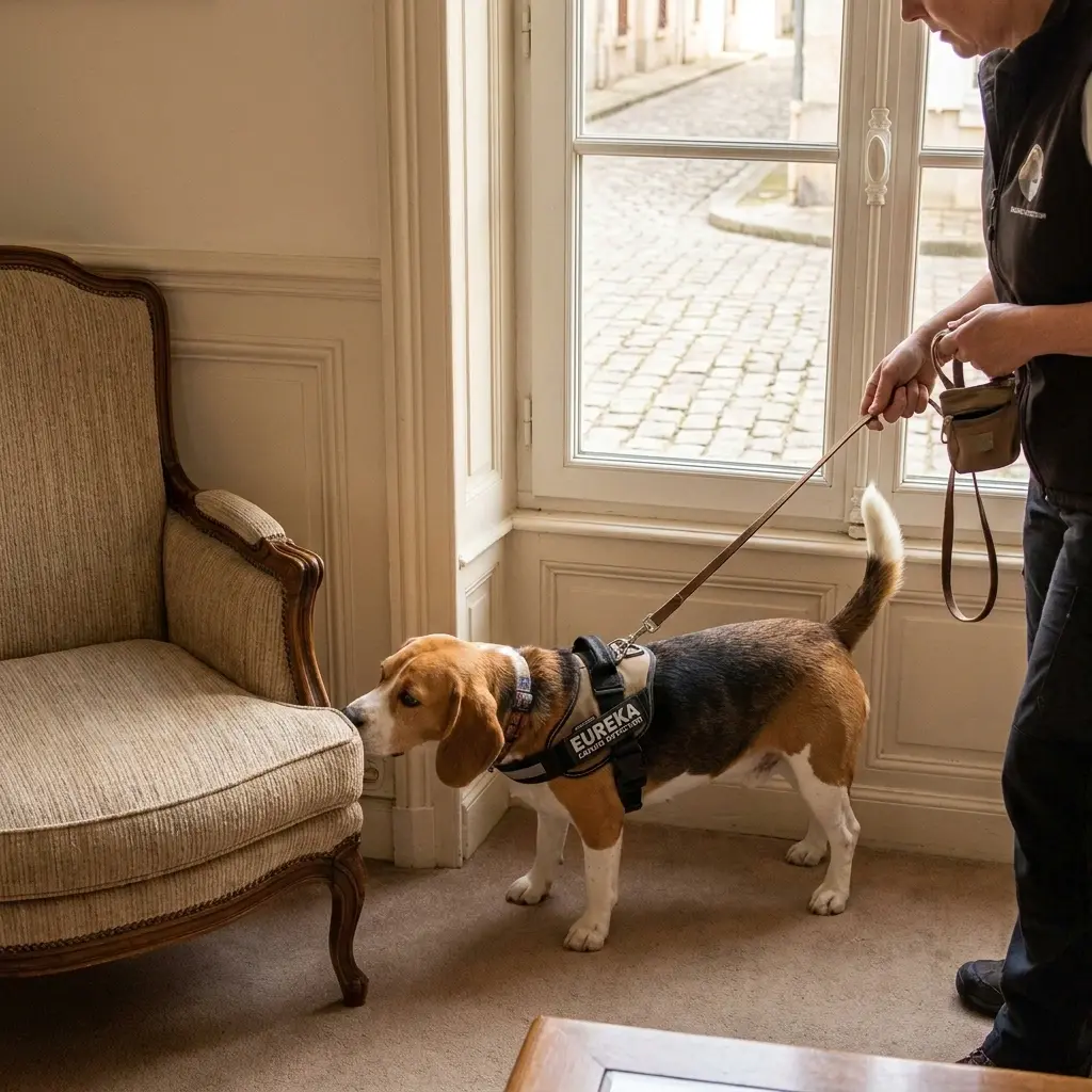 Comment se déroule la détection canine à Mareuil-lès-Meaux ?