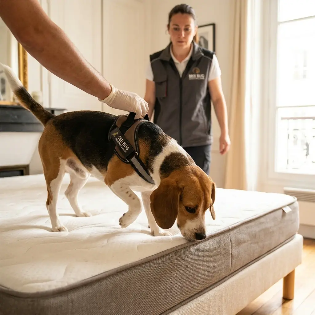 Détection canine punaise de lit Mouroux (77120)