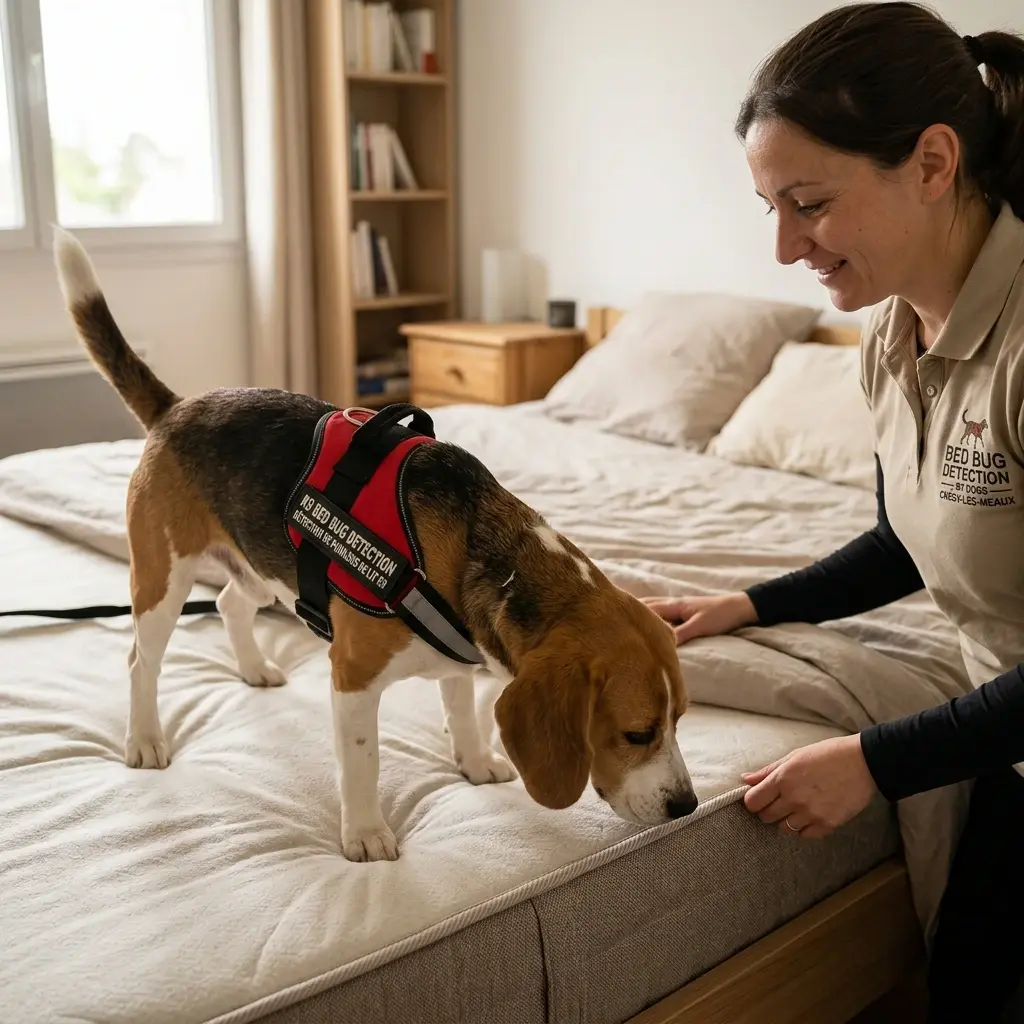 Détection canine punaise de lit Crégy-lès-Meaux (77124)