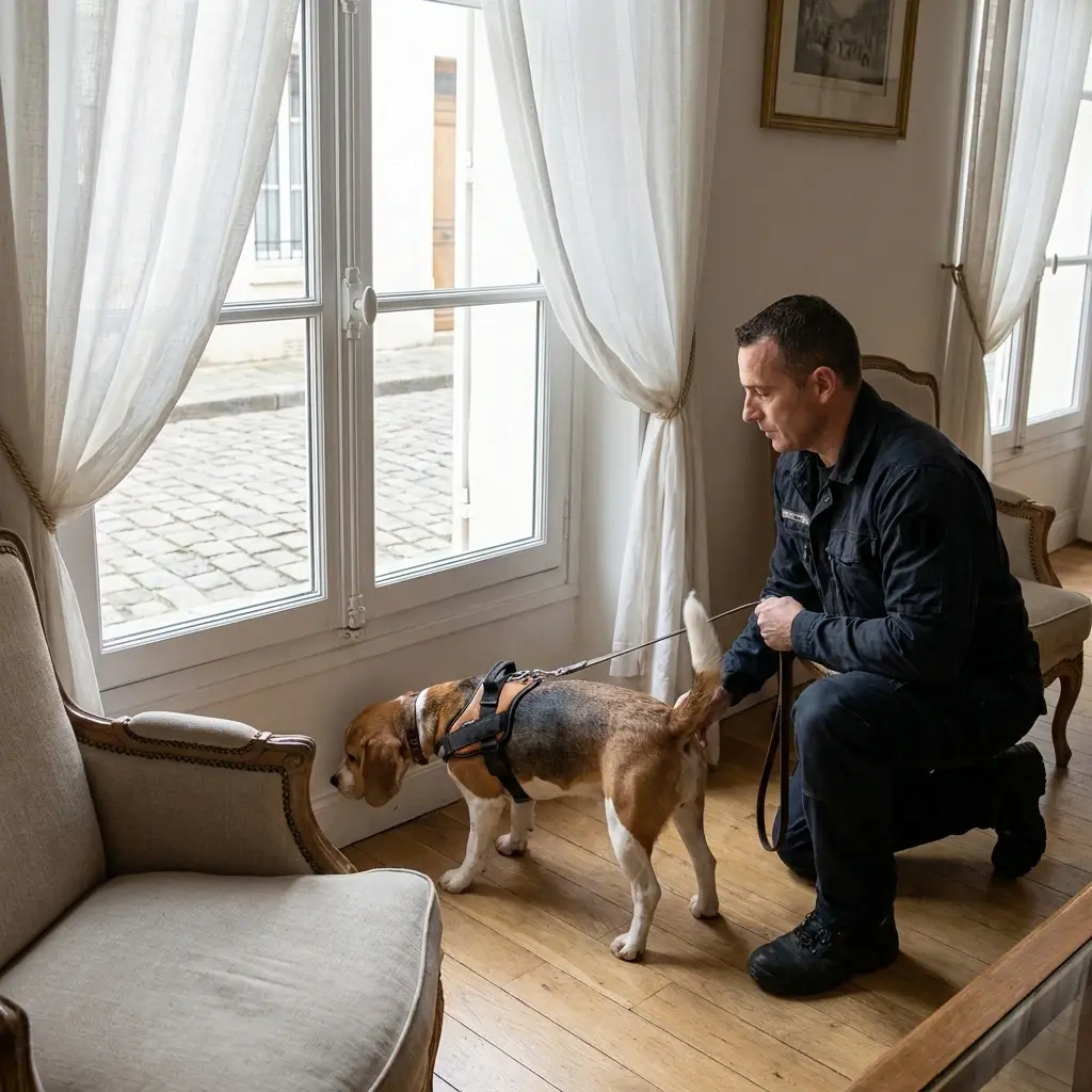 Détection canine punaise de lit Cannes-Écluse (77130)