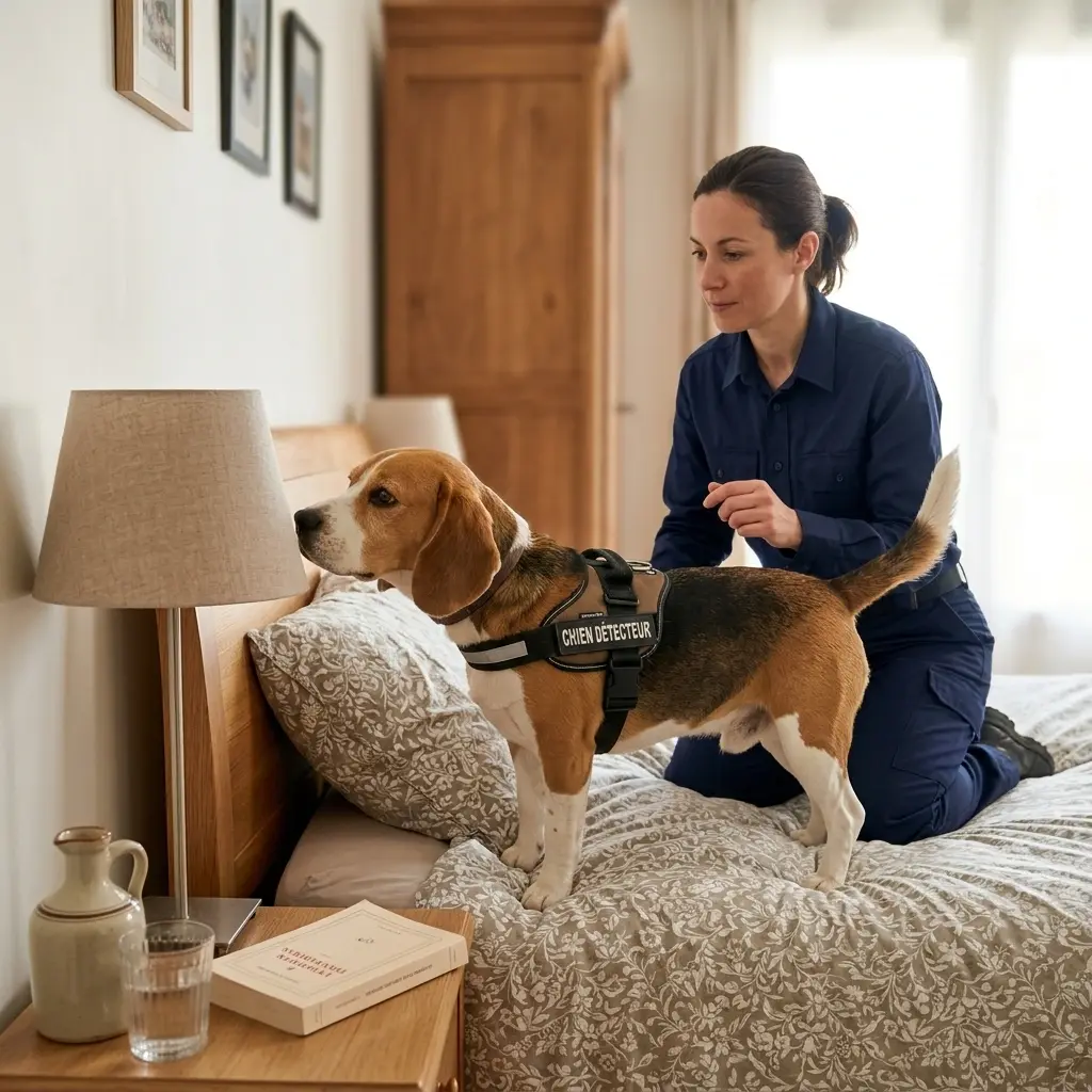 Détection canine punaise de lit La Grande-Paroisse (77130)