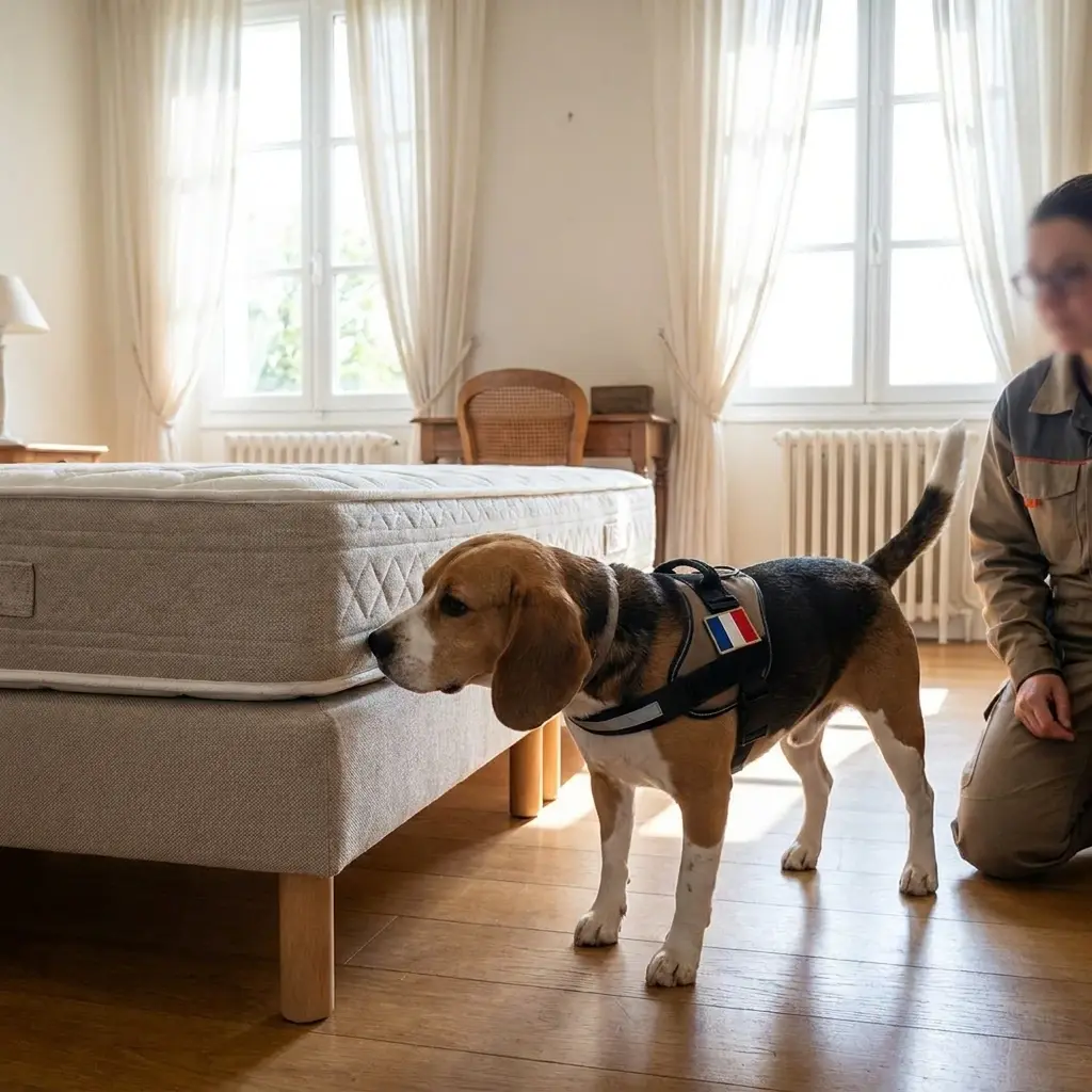 Détection canine punaise de lit Lésigny (77150)