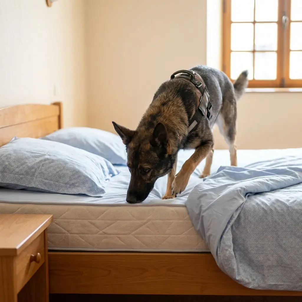 Comment se déroule la détection canine à Provins ?