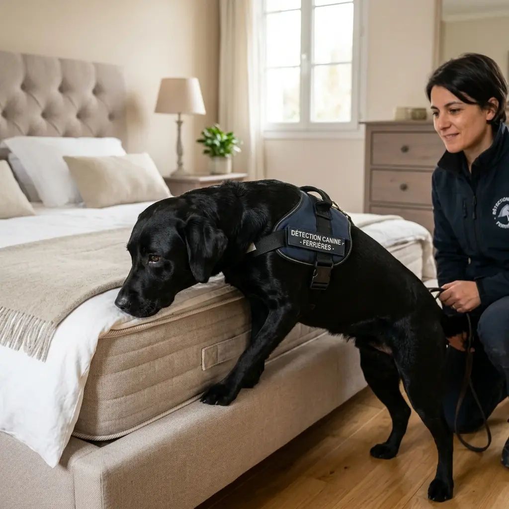 Détection canine punaise de lit Ferrières-en-Brie (77164)