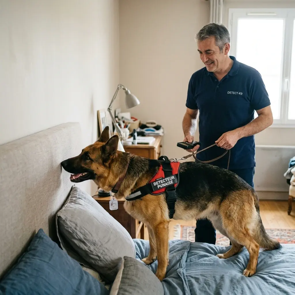 Détection canine punaise de lit Évry-Grégy-sur-Yerre (77166)