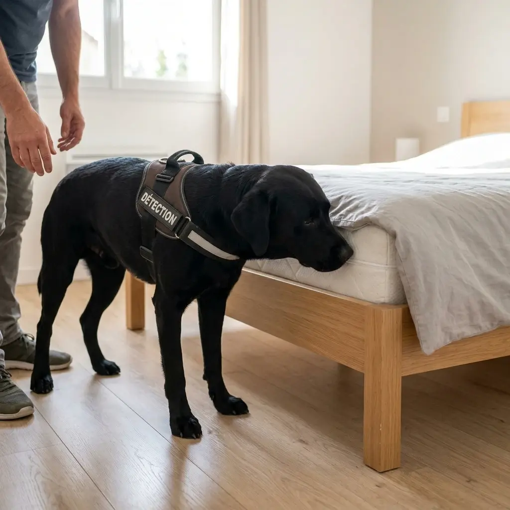 Comment fonctionne la recherche canine sur site