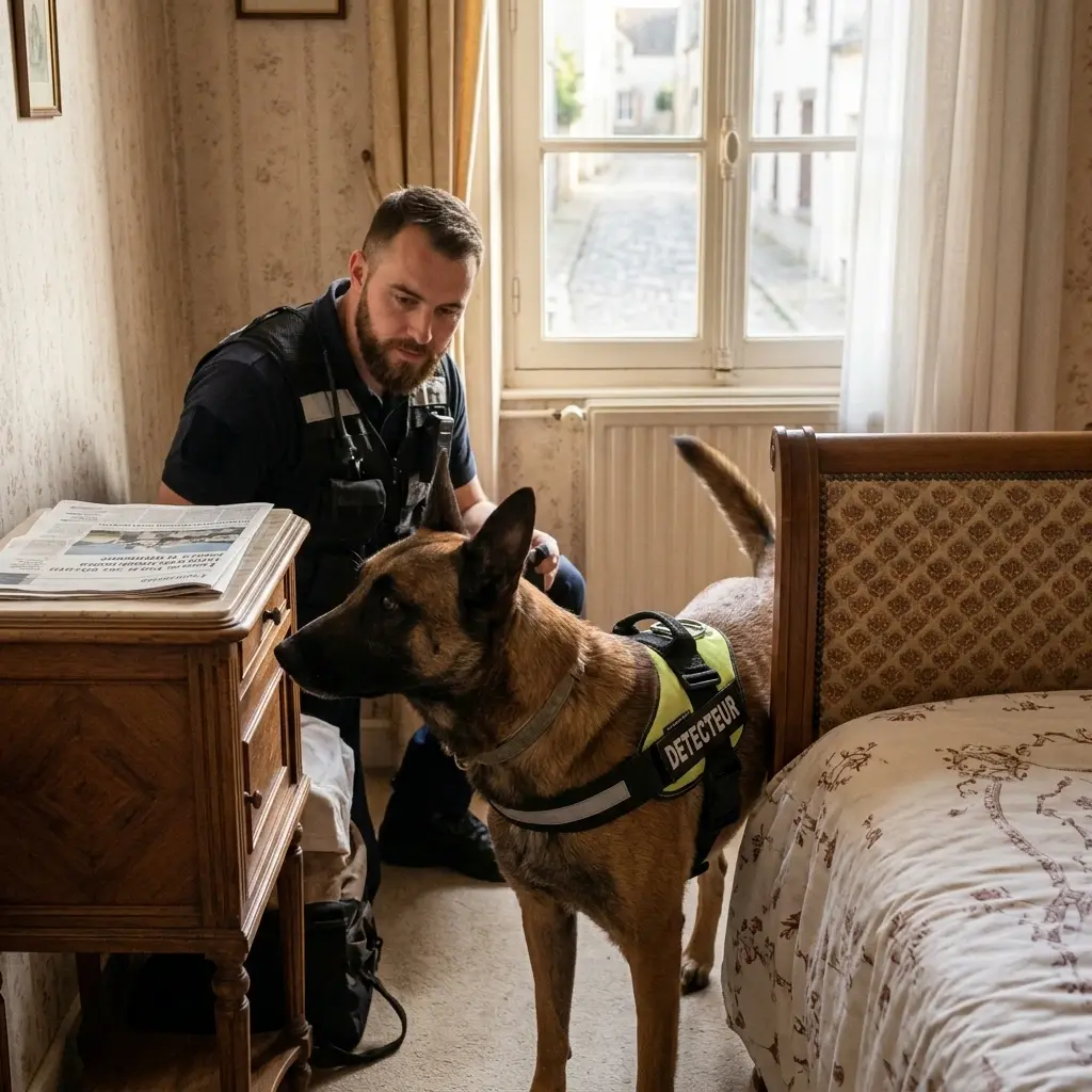 Détection canine punaise de lit Brou-sur-Chantereine (77177)