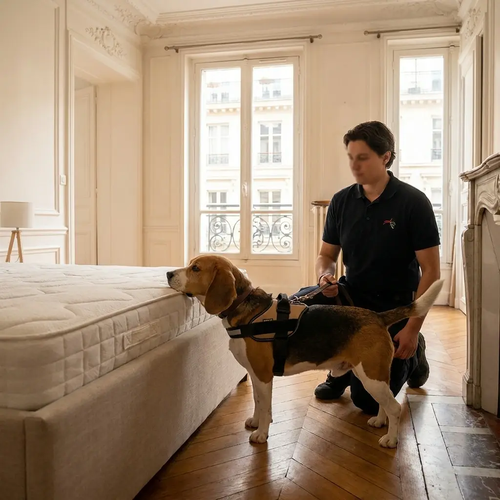 Détection canine punaise de lit Oissery (77178)