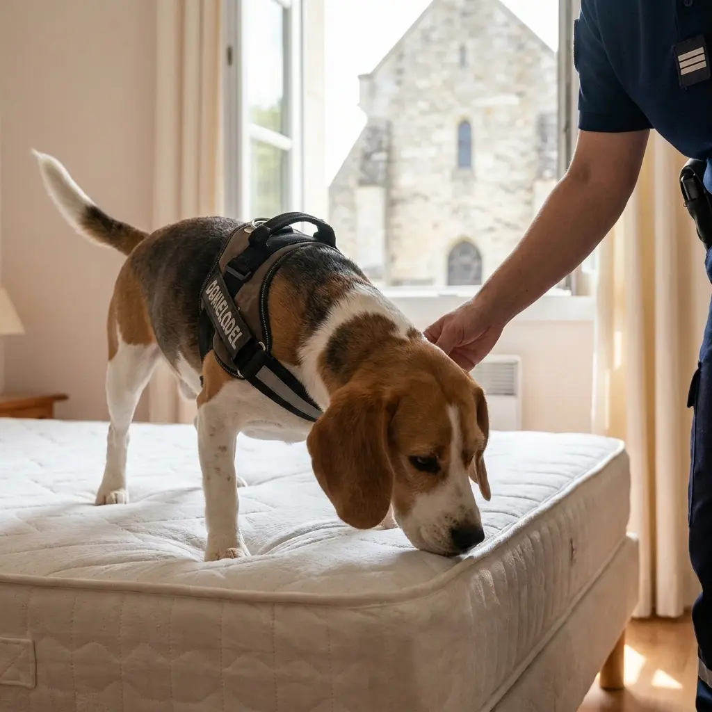 Comment se déroule la détection canine à Saint-Pathus ?