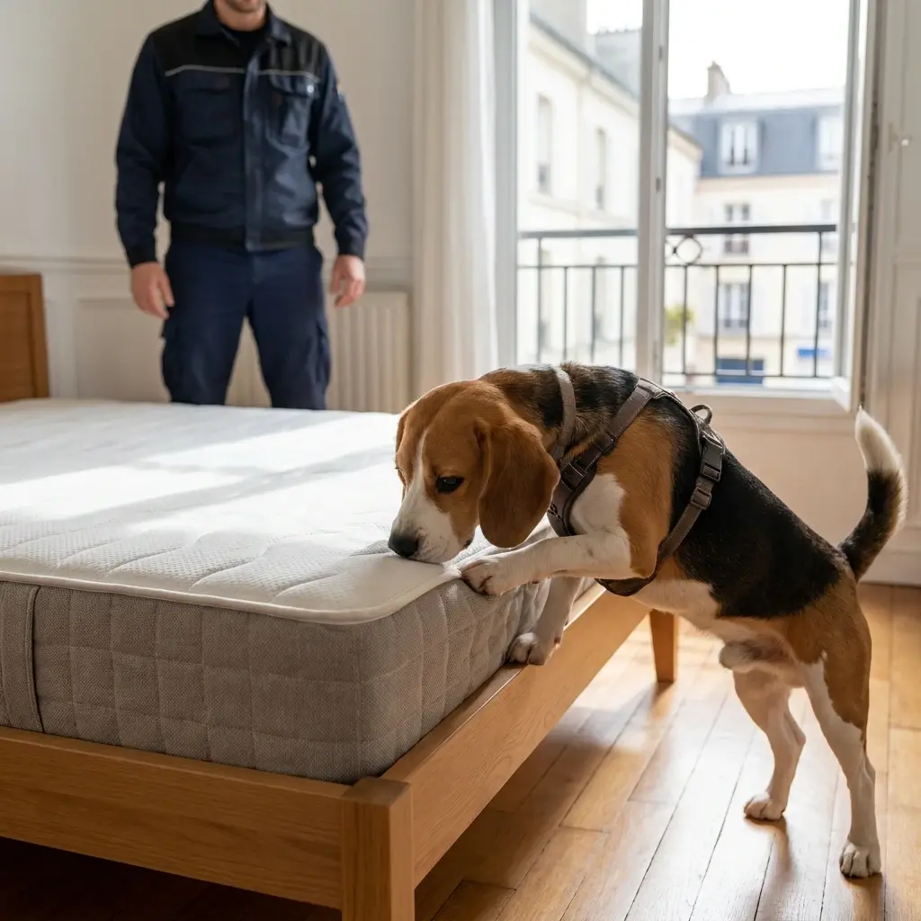 Détection canine punaise de lit Dammarie-les-Lys (77190)