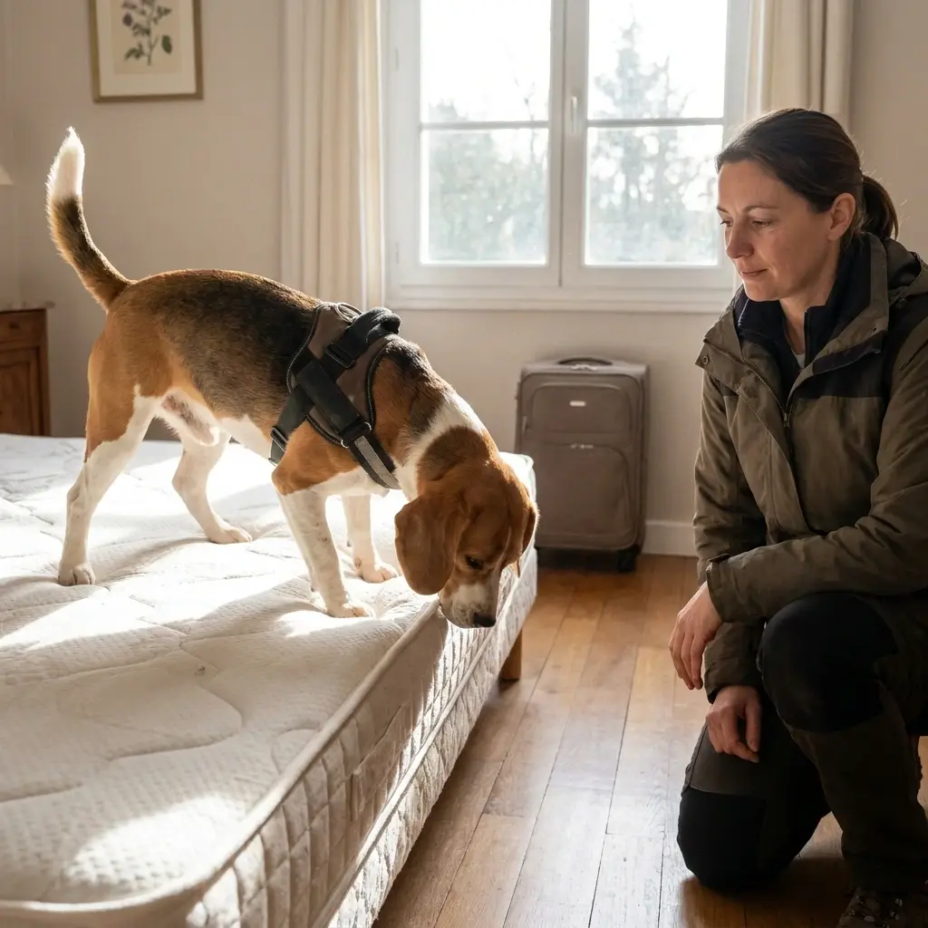 Détection canine punaise de lit Samoreau (77210)