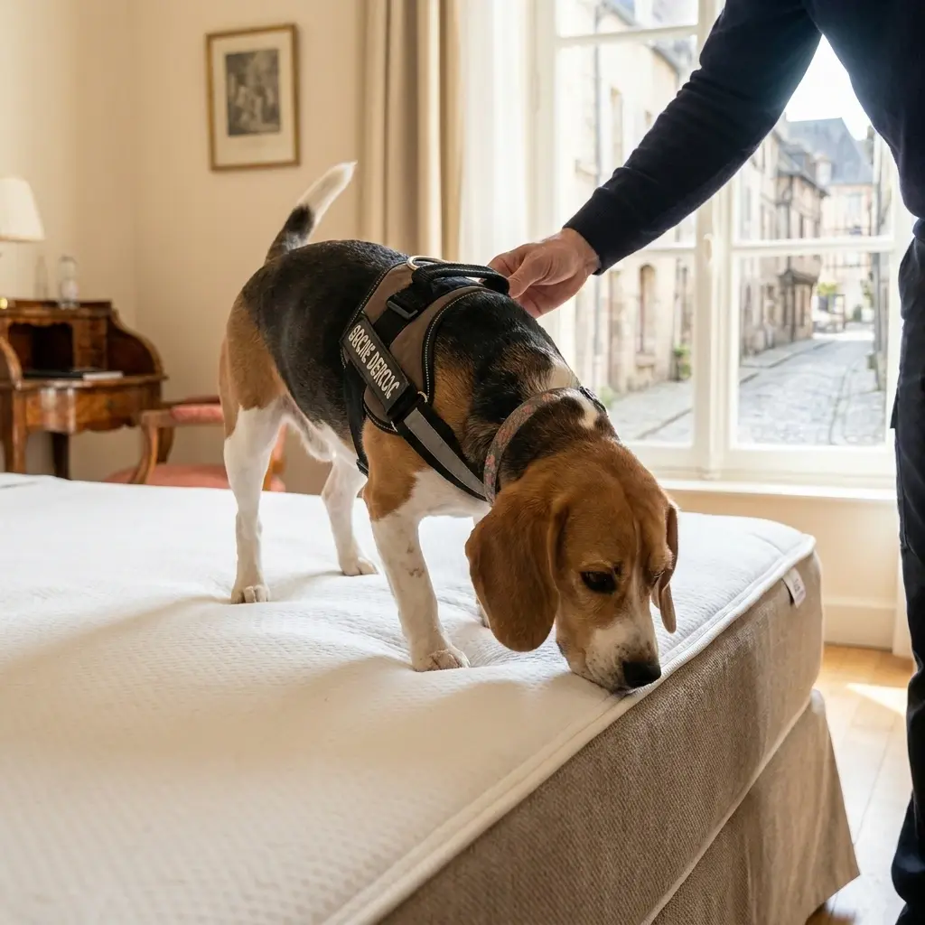 Détection canine punaise de lit Tournan-en-Brie (77220)