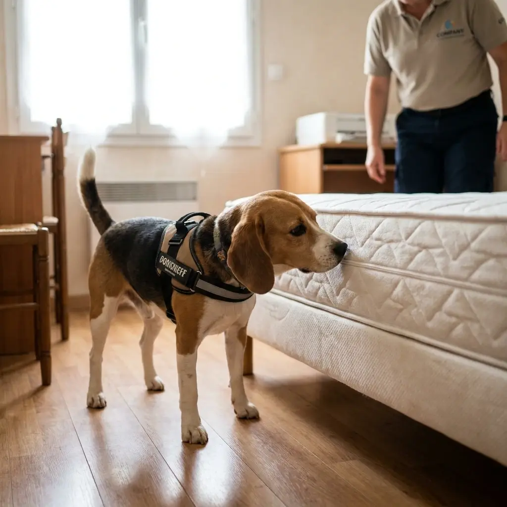 Comment fonctionne la recherche canine sur le terrain ?