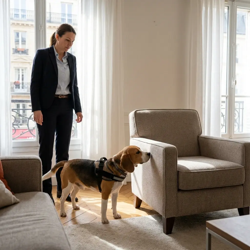Besoin d'une détection canine à Longperrier ?
