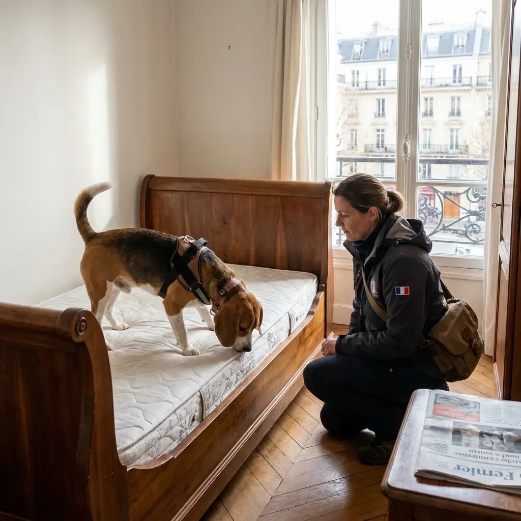 Comment se déroule la détection canine à Longperrier ?