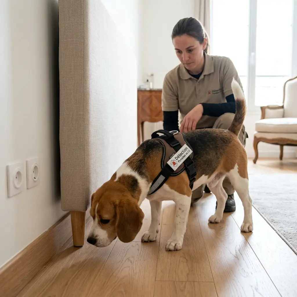 Détection canine punaise de lit Cesson (77240)