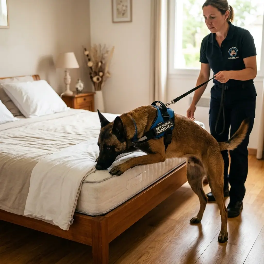 Comment se déroule la détection canine à Othis ?