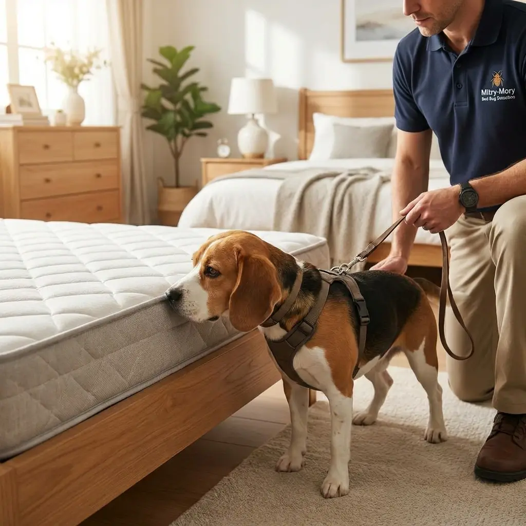 Comment se déroule la détection canine à Mitry-Mory ?