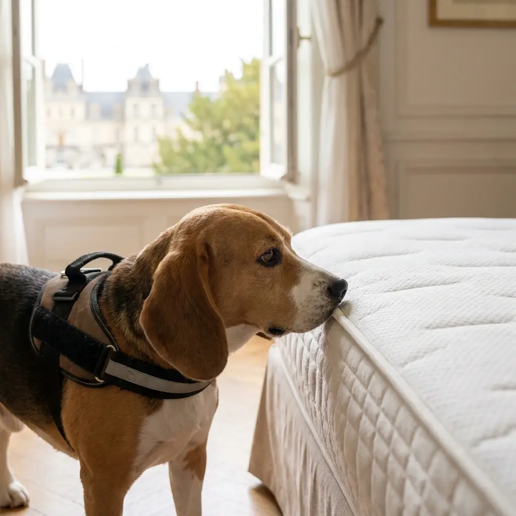 Besoin d'un chien détecteur à Fontainebleau ?