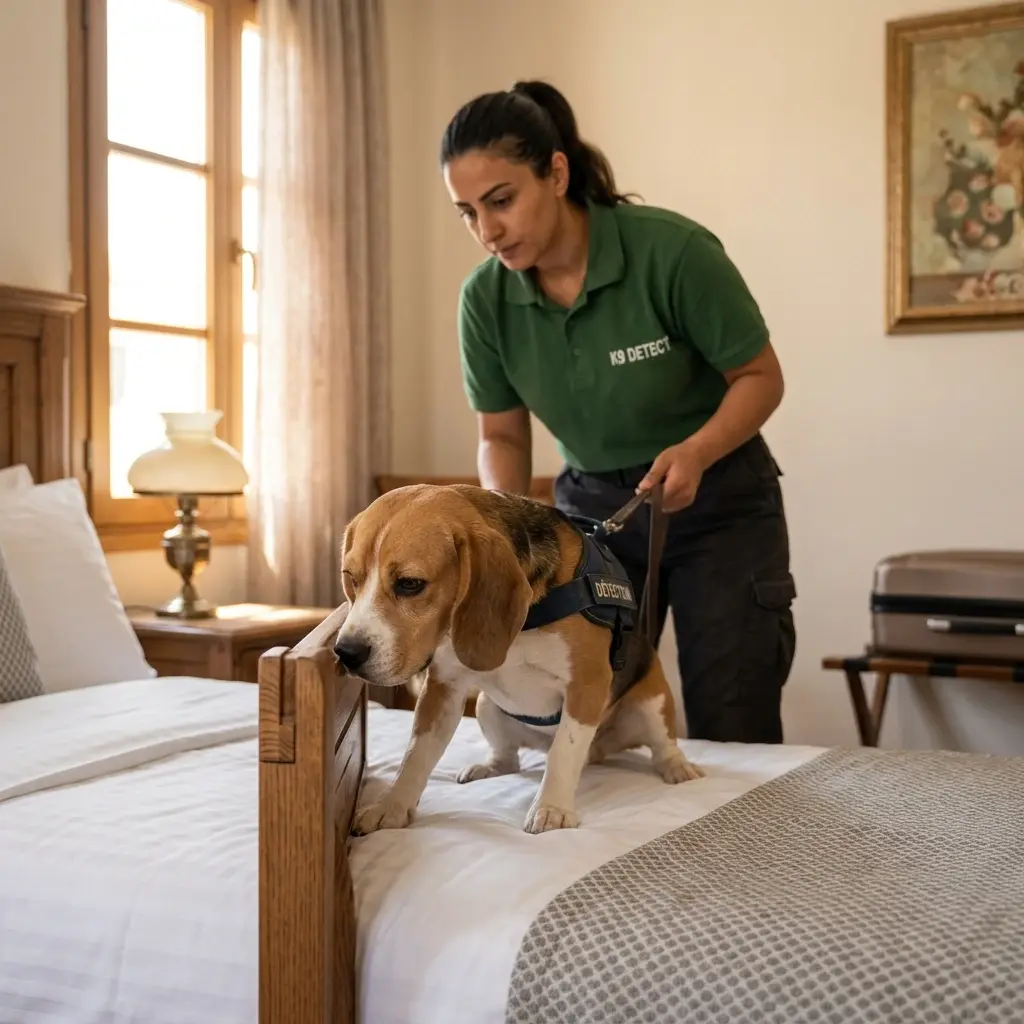 Comment réagir avant l'arrivée du chien détecteur à Pringy ?