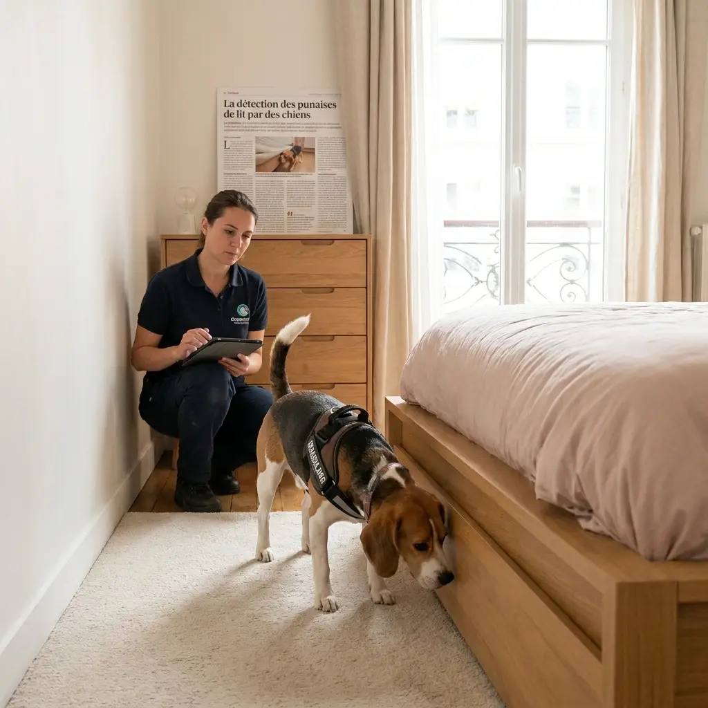 Comment se déroule la détection canine à Saint-Fargeau-Ponthierry ?