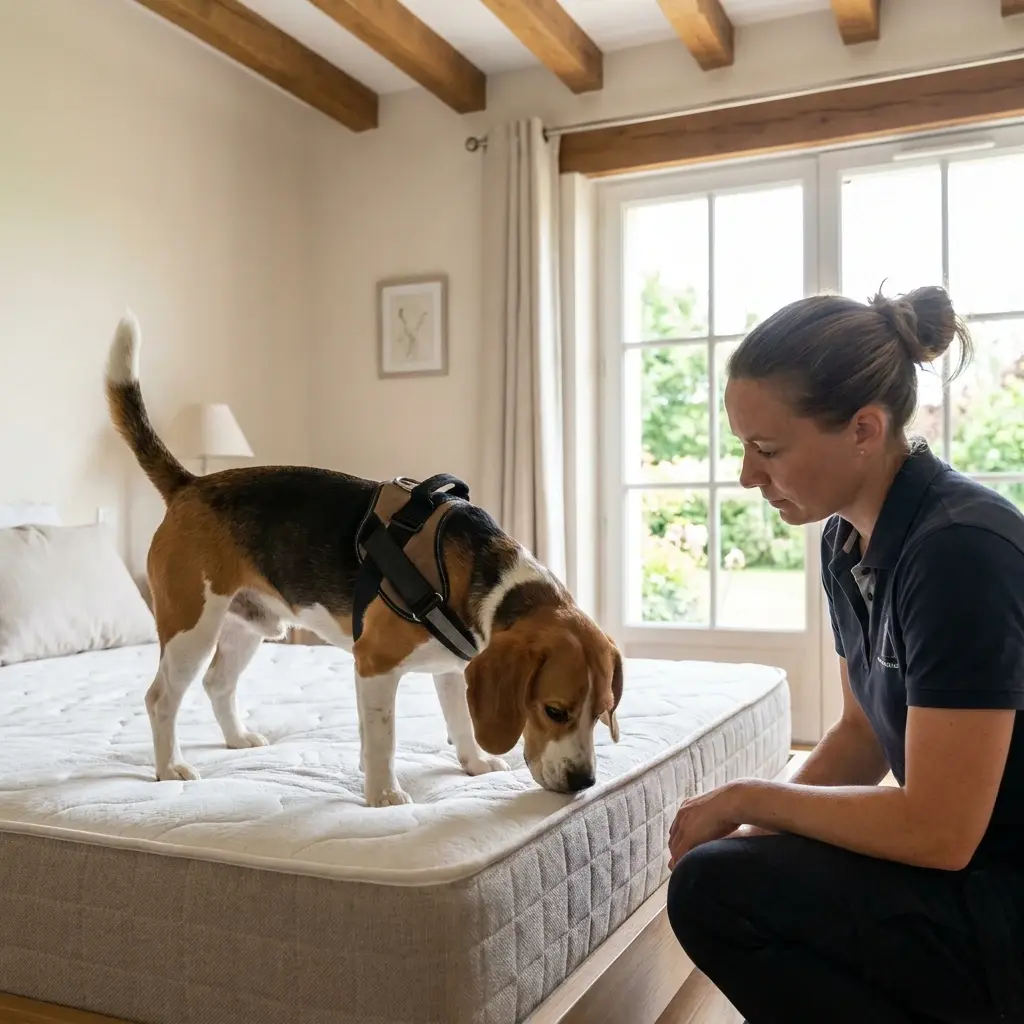 Comment réagir avant l'arrivée du chien à Jouy-sur-Morin ?