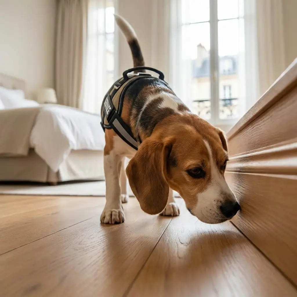 Comment se déroule la détection canine à Jouy-sur-Morin ?