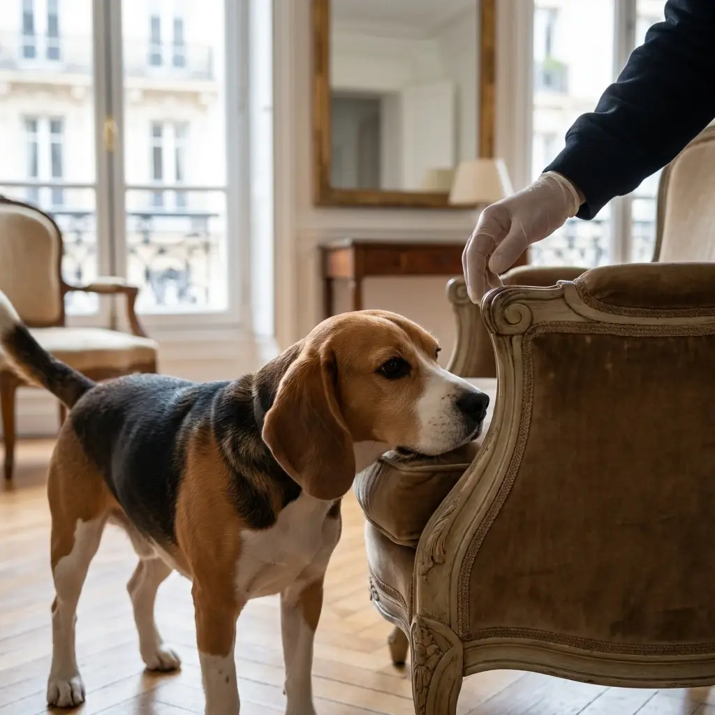 Détection canine punaise de lit Jouy-sur-Morin (77320)