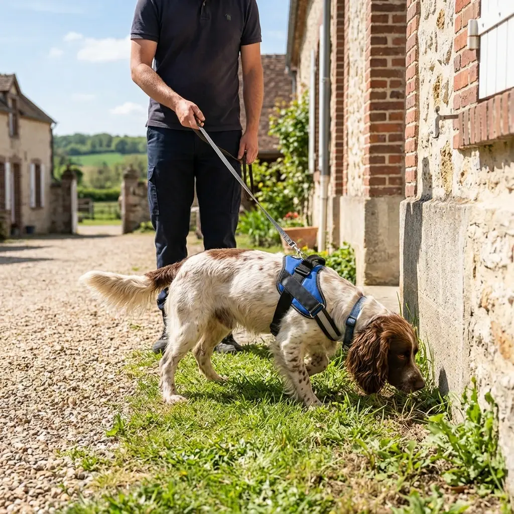 Comment fonctionne notre recherche canine sur place