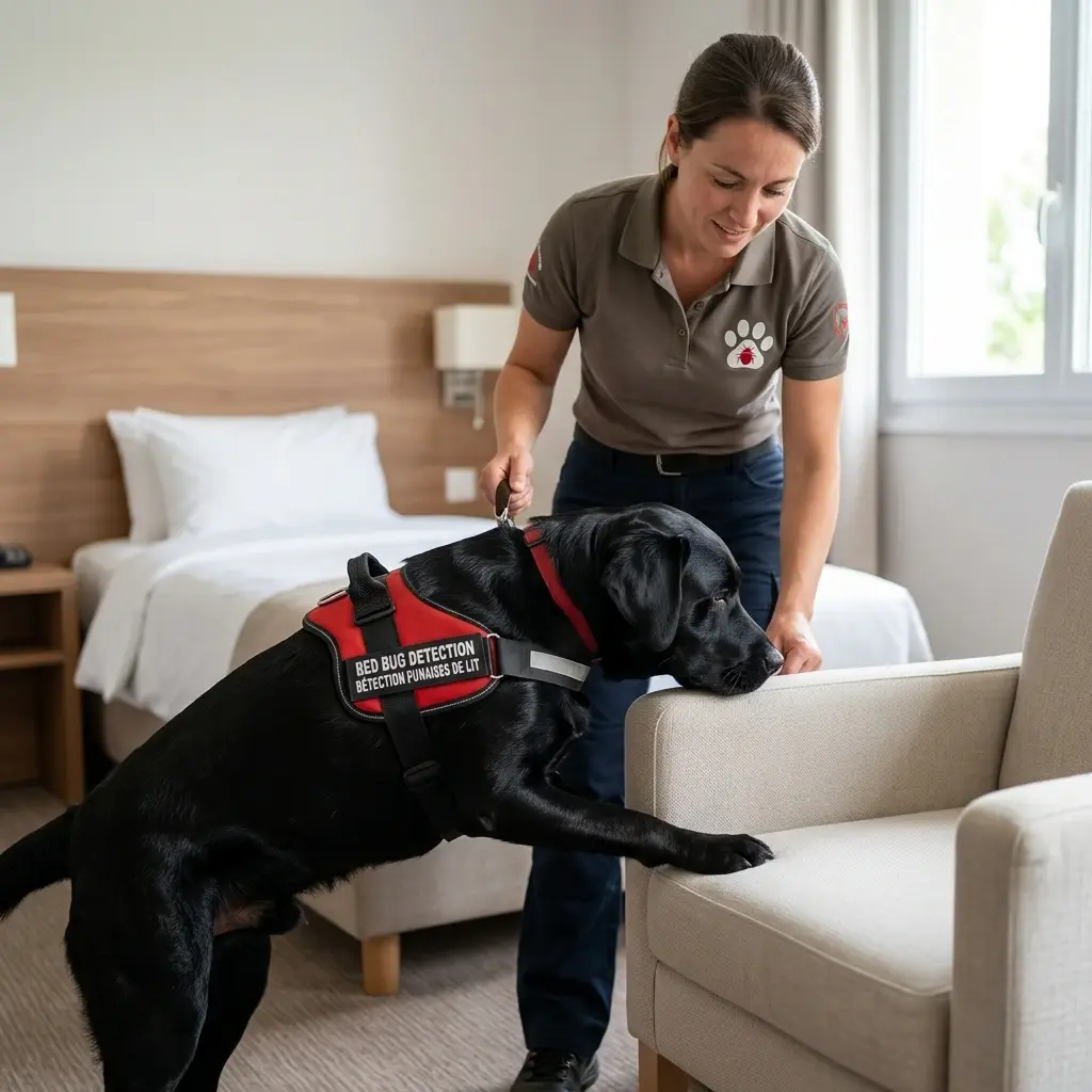 Détection canine punaise de lit Ozoir-la-Ferrière (77330)