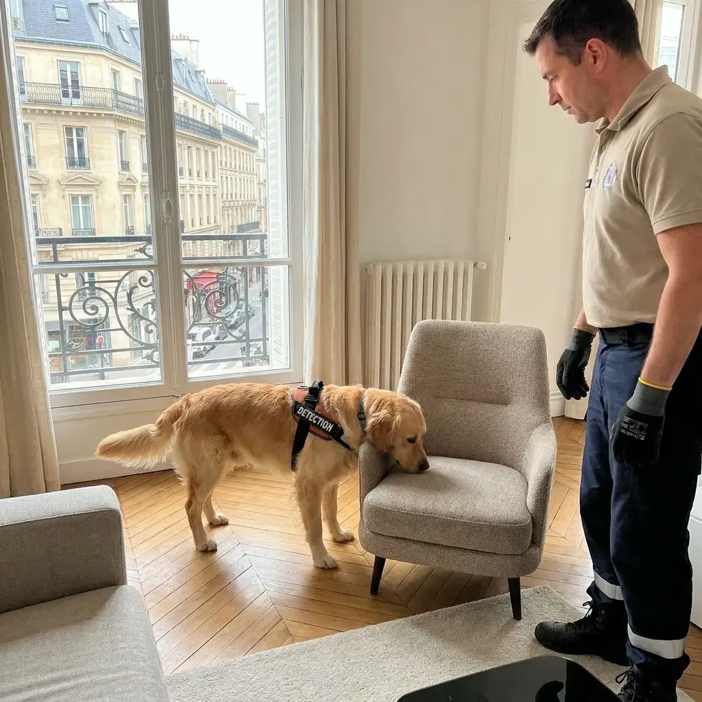 Comment fonctionne la recherche canine sur le terrain ?