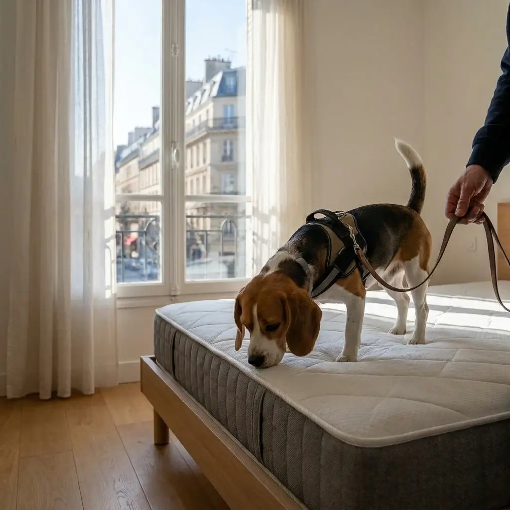 Comment se déroule la détection canine à Pontault-Combault ?