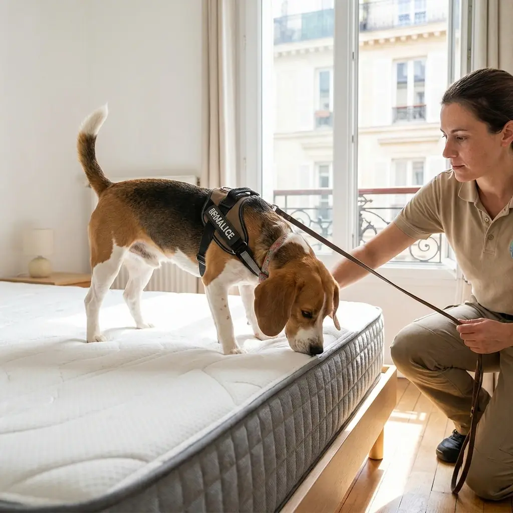 Comment se déroule la détection canine au Mée-sur-Seine ?