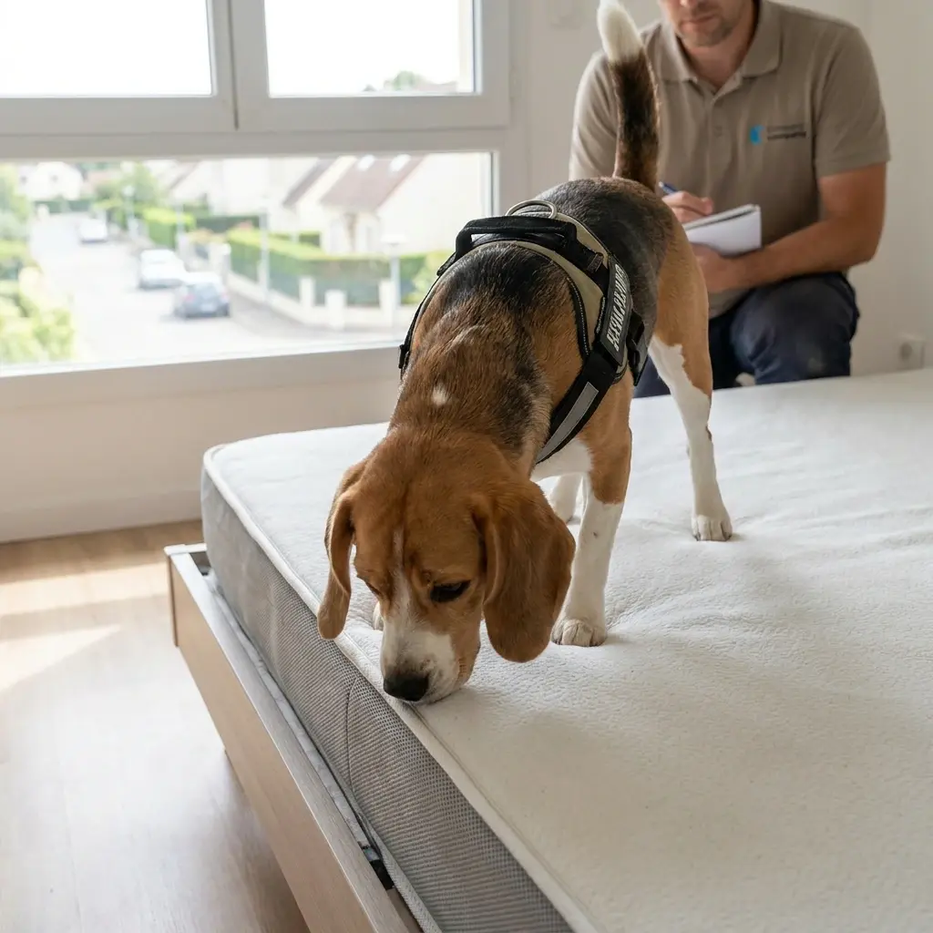 Détection canine punaise de lit Le Mée-sur-Seine (77350)