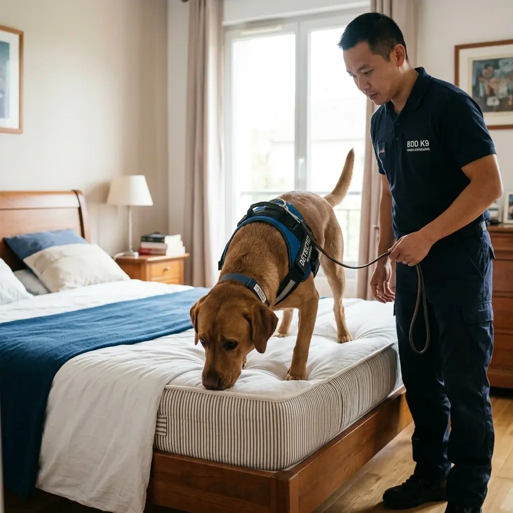 Comment se déroule la détection canine à Vaires-sur-Marne ?