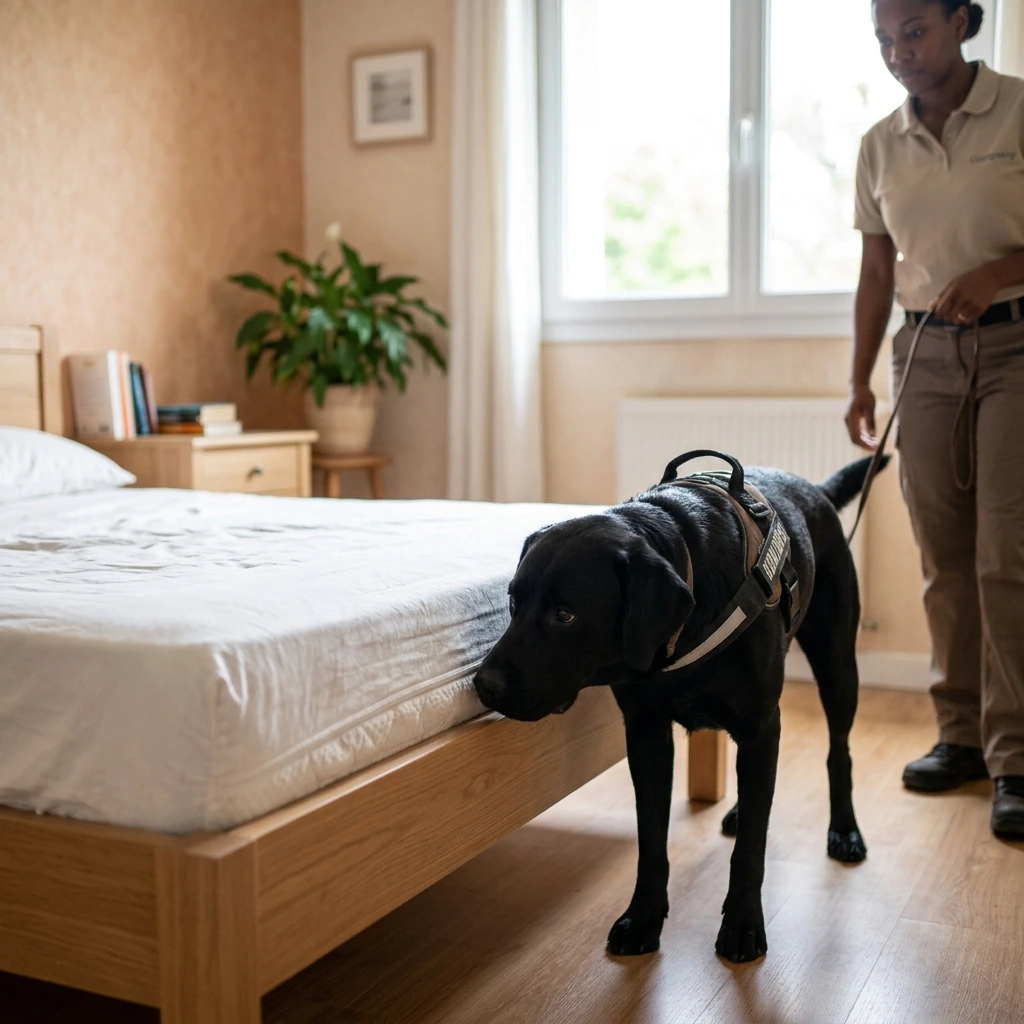 Détection canine punaise de lit Vaires-sur-Marne (77360)