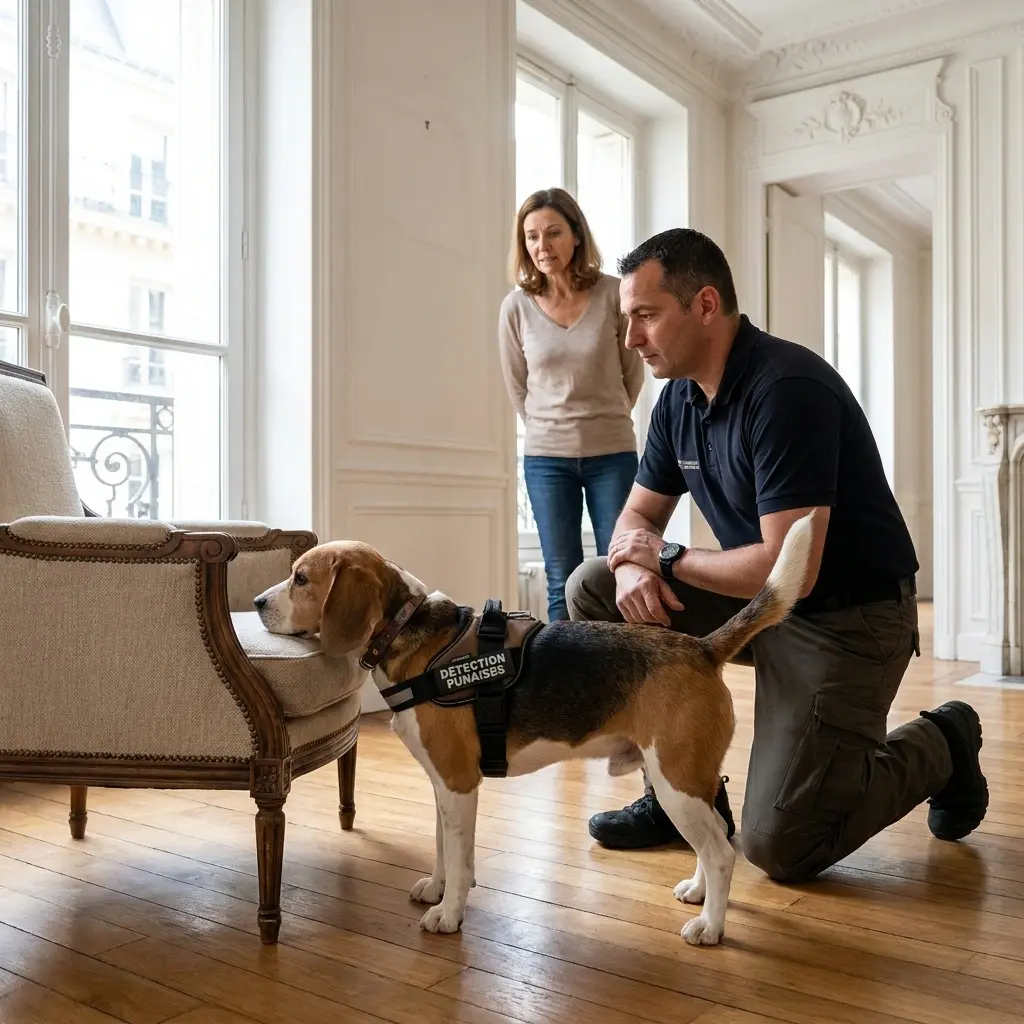 Détection canine punaise de lit Nangis (77370)