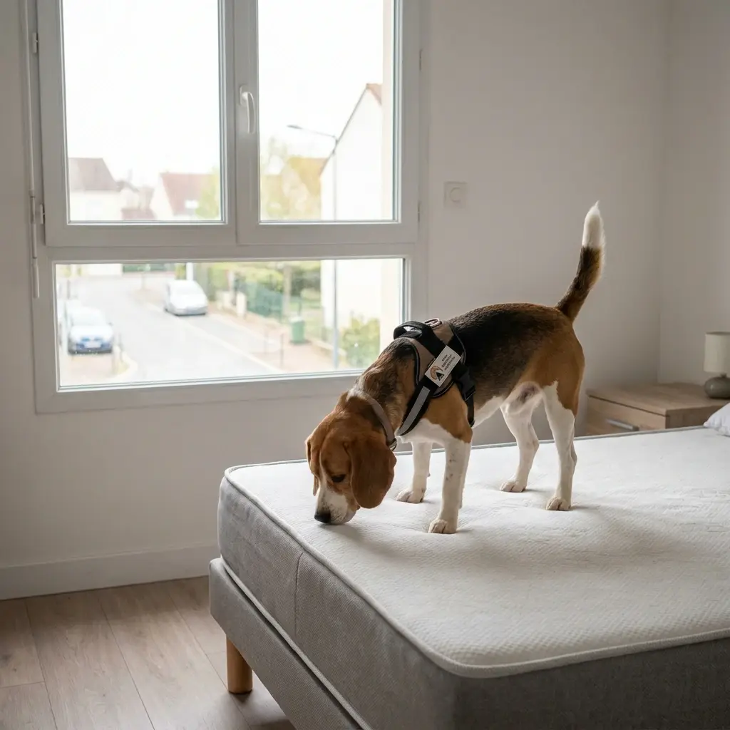 Comment se déroule la détection canine à Combs-la-Ville ?