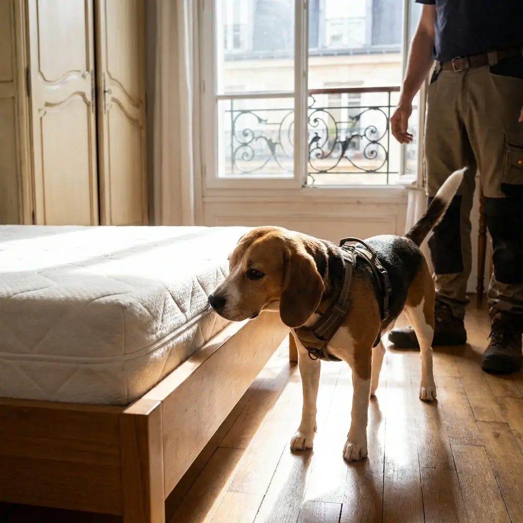 Détection canine punaise de lit Combs-la-Ville (77380)