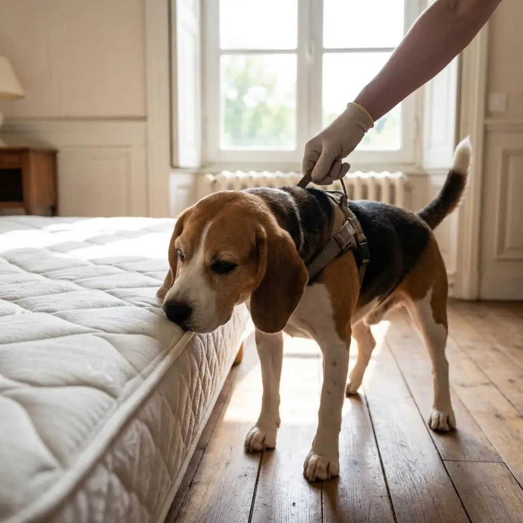 Détection canine punaise de lit Verneuil-l'Étang (77390)